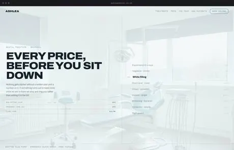 Ashlea, a finished Yoak Web Design design