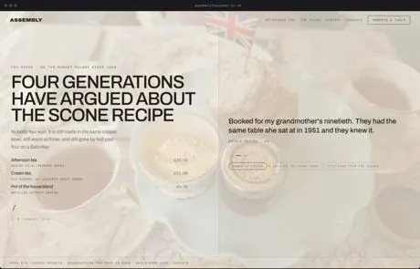 Assembly, a finished Yoak Web Design design