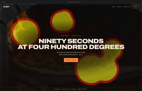 Flint, a finished Yoak Web Design design