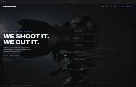 Grainhouse, a finished Yoak Web Design design
