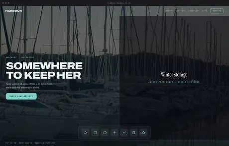 Harbour, a finished Yoak Web Design design