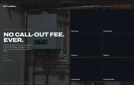 Kettlewell, a finished Yoak Web Design design