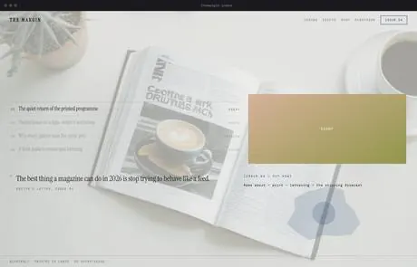 Margin, a finished Yoak Web Design design