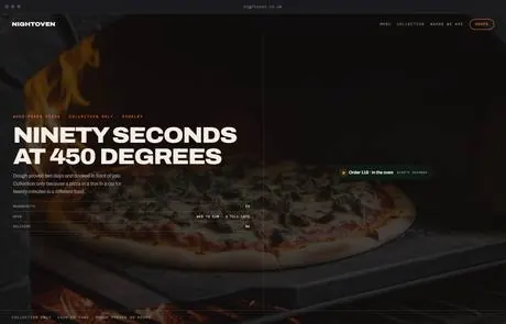 Nightoven, a finished Yoak Web Design design