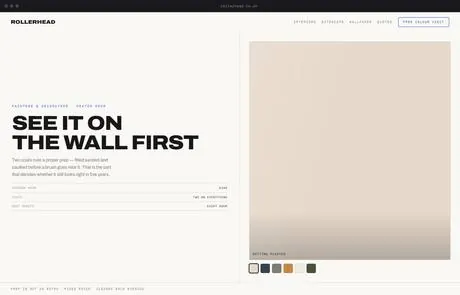 Rollerhead, a finished Yoak Web Design design