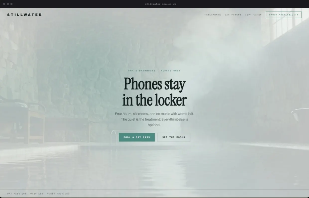 Stillwater, a finished Yoak Web Design design