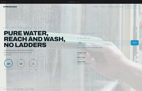 Streakless, a finished Yoak Web Design design